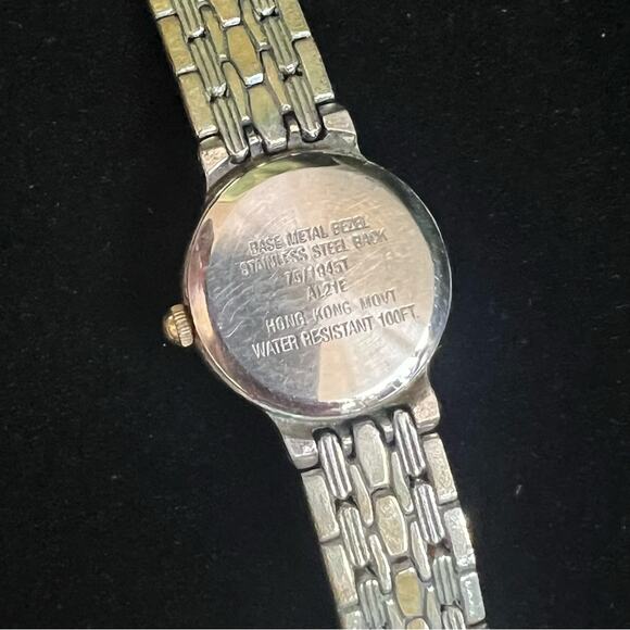 Armitron Gold and Silver Two-Tone Ladies Watch - Picture 3 of 4